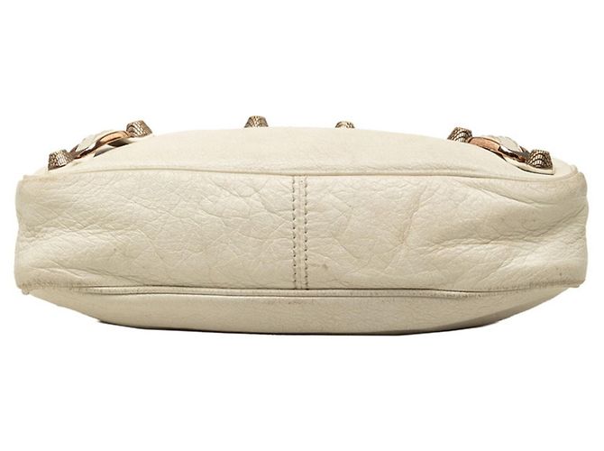 Everyday Borsa a tracolla Balenciaga Giant Hip Bianco - vista 3