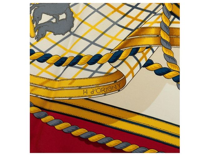 Hermès Carré 90 GRANDE TENUE Pferdecereomonie Schal Mehrfarben - Ansicht 3
