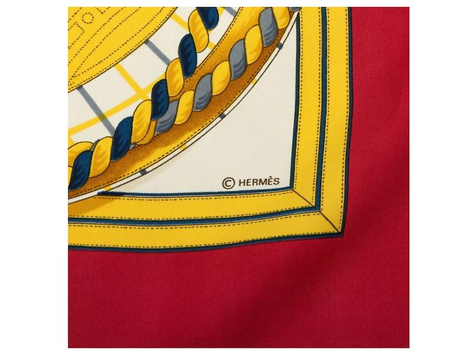 Hermès Carré 90 GRANDE TENUE Pferdecereomonie Schal Mehrfarben - Ansicht 5