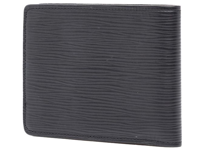Louis Vuitton Epi Portefeuille Multiple Bi-fold Wallet Nero - vista 2