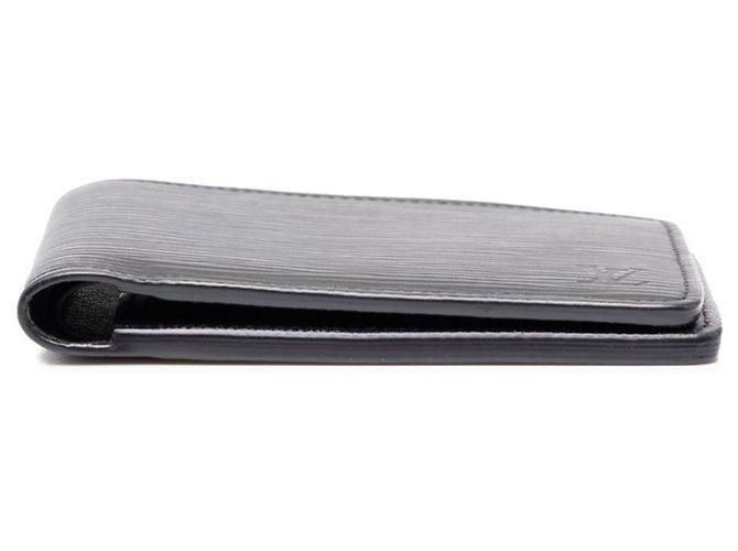 Louis Vuitton Epi Portefeuille Multiple Bi-fold Wallet Nero - vista 3