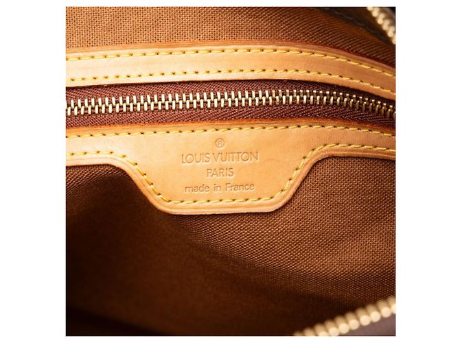 Borsa Cabas Piano Monogram Louis Vuitton Marrone - vista 8