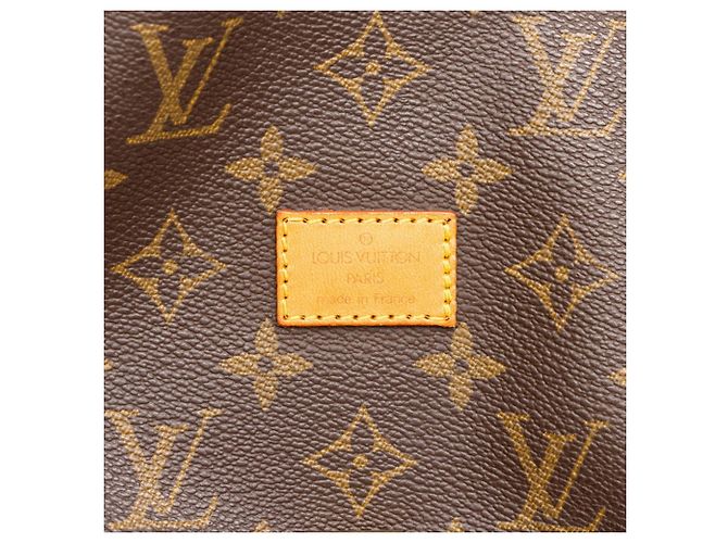 Sac bandoulière Louis Vuitton Monogram Saumur 30 Marron - vue 6