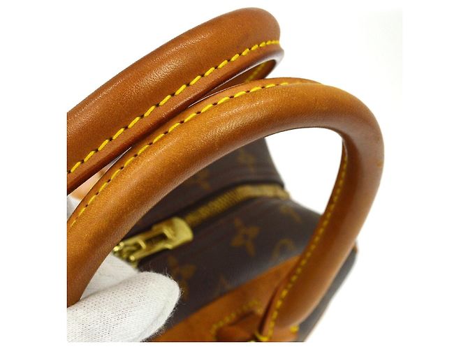 Louis Vuitton Deauville Monogram Canvas 34 Marrone - vista 6