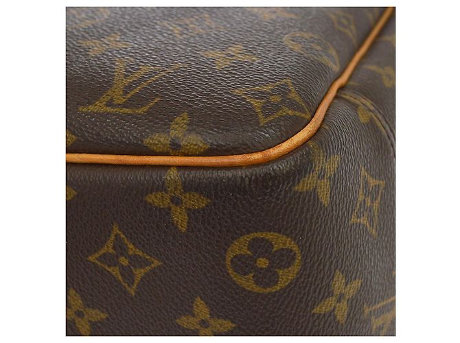 Louis Vuitton Deauville Monogram Canvas 34 Marrone - vista 7