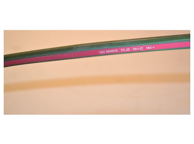 Gucci GG3649/S Schmetterlings-Sonnenbrille Mehrfarben - Ansicht 7