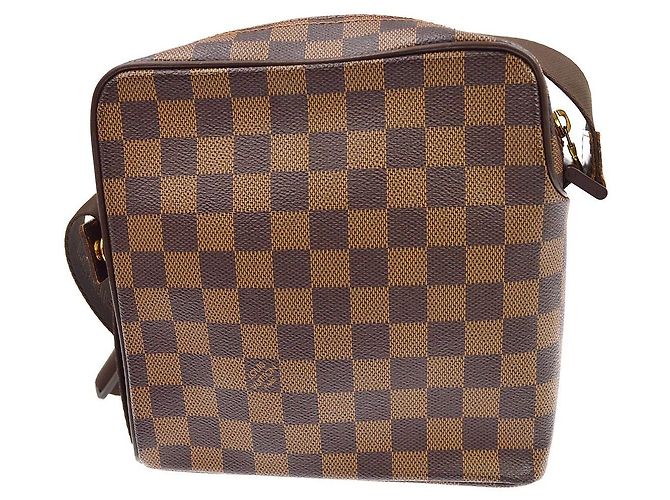 Louis Vuitton Olav Damier Ebene PM Marrone - vista 2