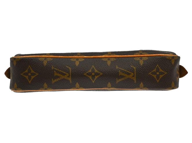 Louis Vuitton Pochette Marly Bandouliere Monogram Canvas medium Marrone - vista 6