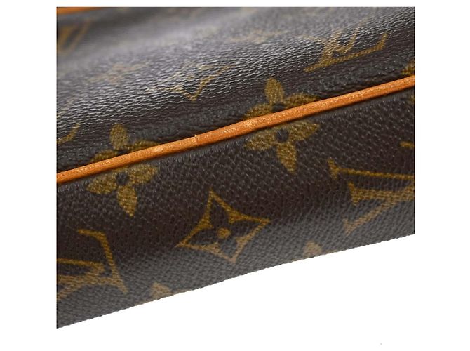 Louis Vuitton Pochette Marly Bandouliere Monogram Canvas medium Marrone - vista 7