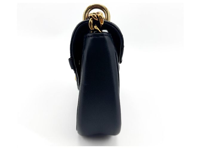 Louis Vuitton New Wave Chain Quilted Leather MM Schwarz - Ansicht 3