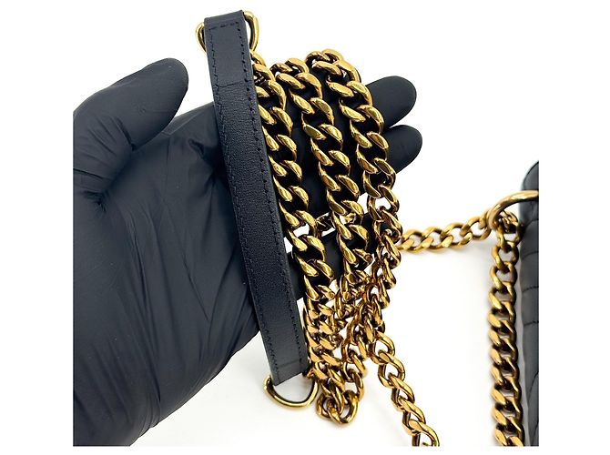 Louis Vuitton New Wave Chain Quilted Leather MM Schwarz - Ansicht 7