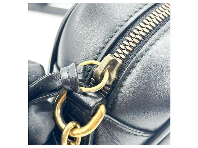 Gucci GG Marmont Matelassé Leather Mini Nero - vista 7