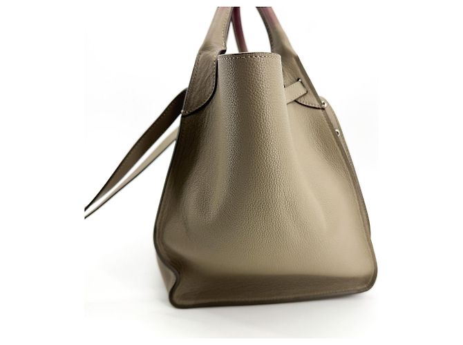 Céline Celine Big Grained Calfskin Small Beige - vista 3