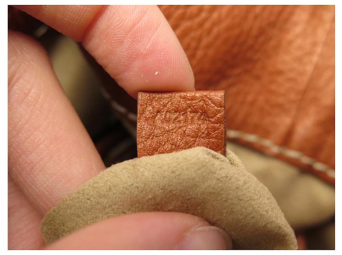 BORSA A MANO LANCEL PREMIER FLIRT MM A02174 PELLE GRANA CAMEL TRACOLLA BAG 750 - vista 16
