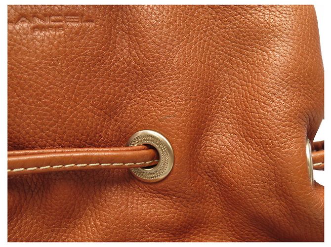 BORSA A MANO LANCEL PREMIER FLIRT MM A02174 PELLE GRANA CAMEL TRACOLLA BAG 750 - vista 18