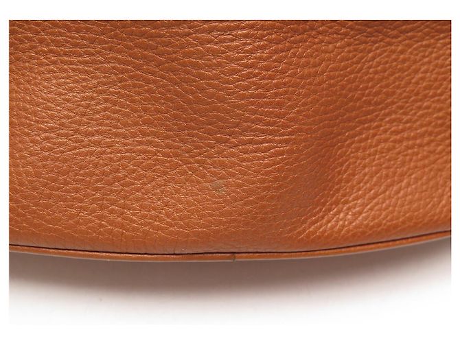 BORSA A MANO LANCEL PREMIER FLIRT MM A02174 PELLE GRANA CAMEL TRACOLLA BAG 750 - vista 19