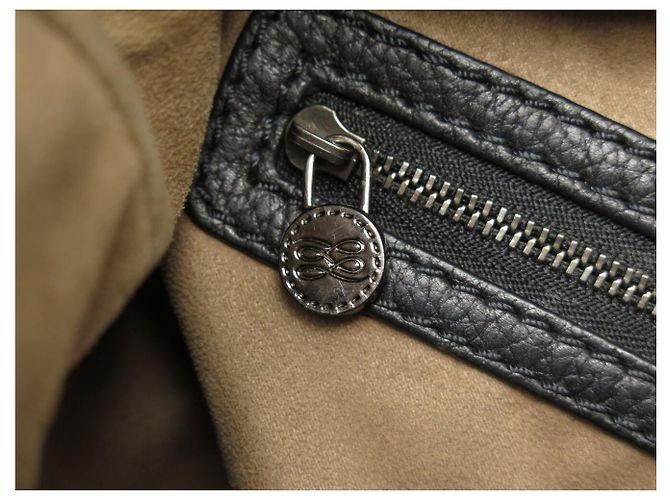 BORSA A MANO LANCEL PREMIER FLIRT MM A02174 IN PELLE GRANA CON TRACOLLA Nero - vista 12