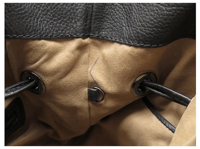 BORSA A MANO LANCEL PREMIER FLIRT MM A02174 IN PELLE GRANA CON TRACOLLA Nero - vista 16