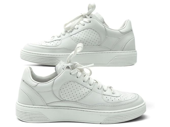 CHANEL TENNIS TRAINER CC G45079 37 LEDER SNEAKERS - Ansicht 2