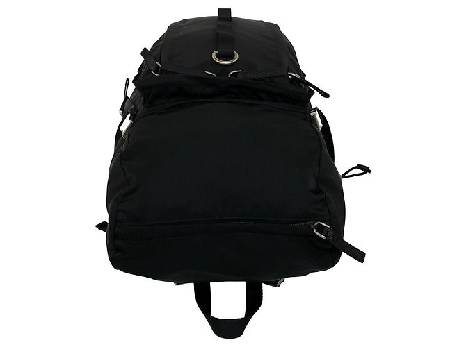 Prada Tessuto Nylon Rucksack Schwarz - Ansicht 4