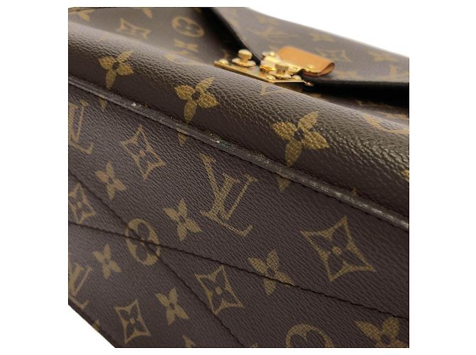 Borsa a tracolla Louis Vuitton Metis Monogram Marrone - vista 3