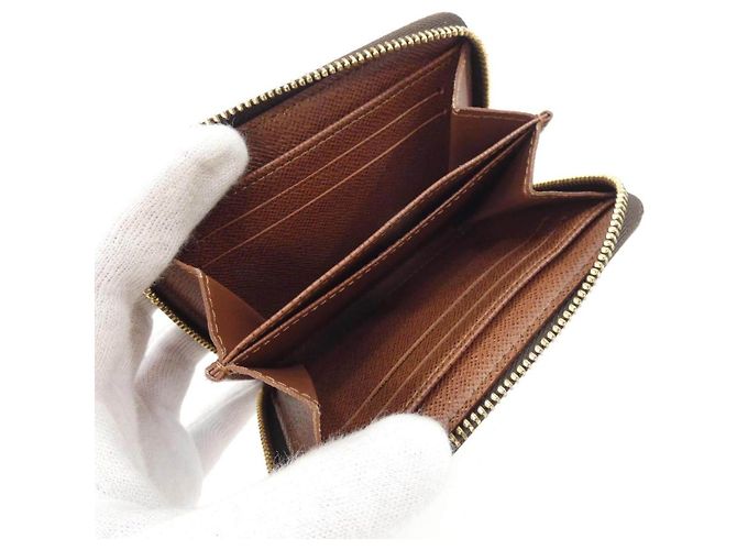 Louis Vuitton Monogram Coated Canvas Coin Case Metallic Bronze - view 5