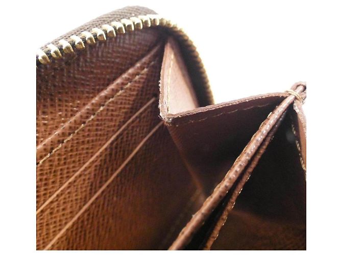 Louis Vuitton Monogram Coated Canvas Coin Case Metallic Bronze - view 6