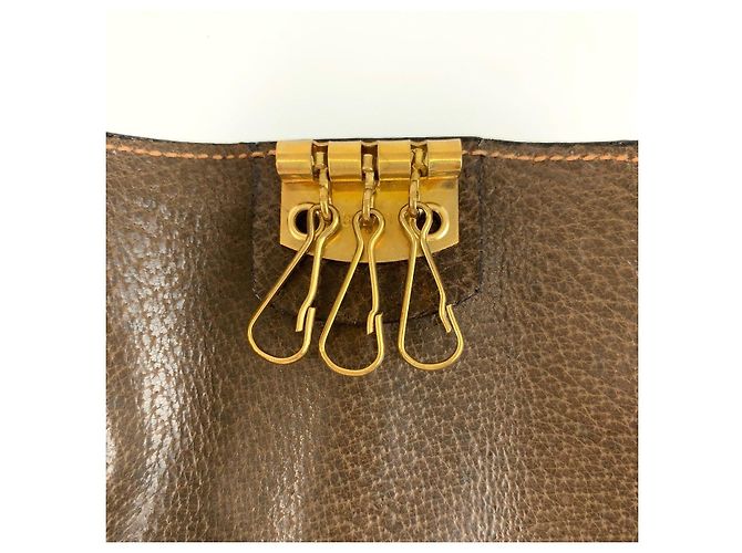 Gucci Old Gucci Porta chiavi Marrone - vista 5