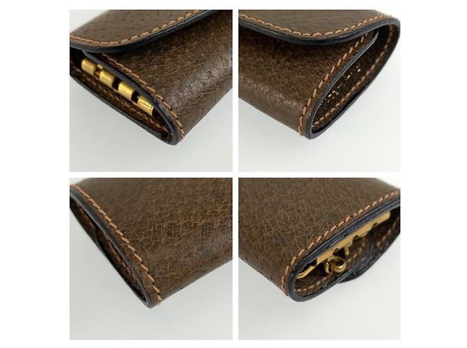 Gucci Old Gucci Porta chiavi Marrone - vista 6