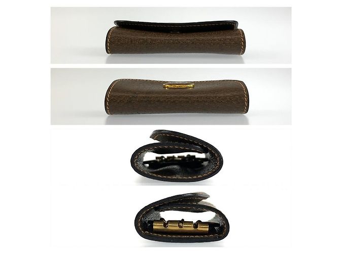 Gucci Old Gucci Porta chiavi Marrone - vista 8