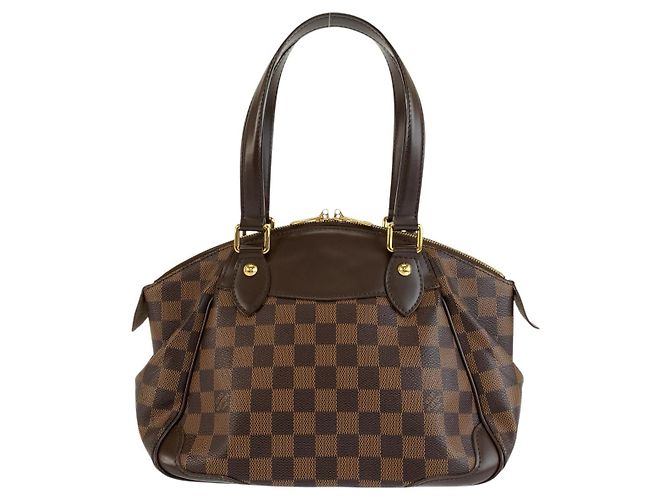 Borsa Louis Vuitton Damier Verona PM Marrone - vista 2