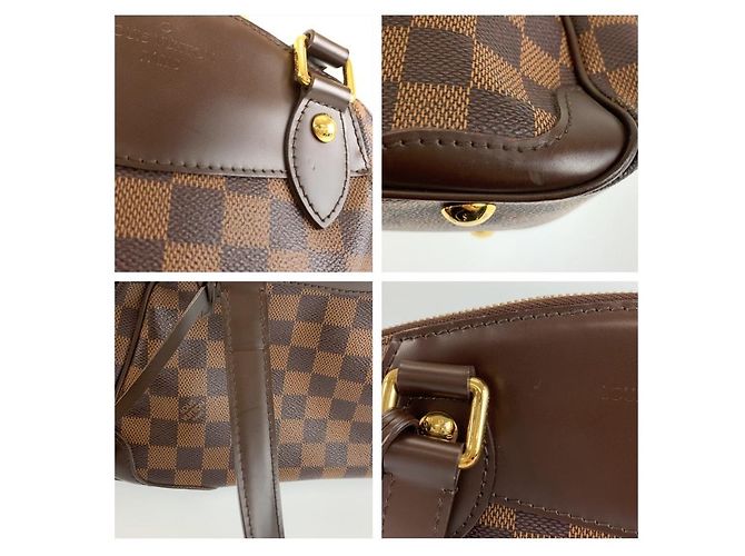 Borsa Louis Vuitton Damier Verona PM Marrone - vista 5