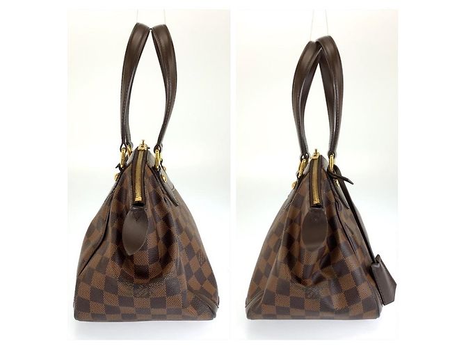 Borsa Louis Vuitton Damier Verona PM Marrone - vista 7