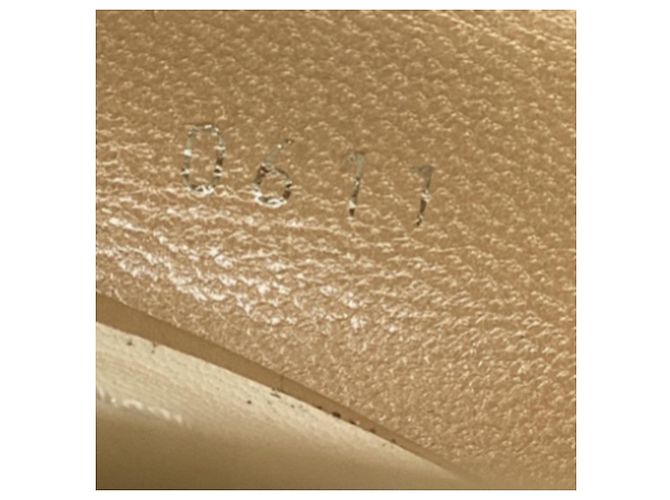 Dior Peep Toe Bow Heels in Tan Leather - view 9