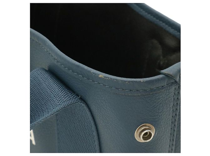 Borsa Balenciaga Logo Blu - vista 4