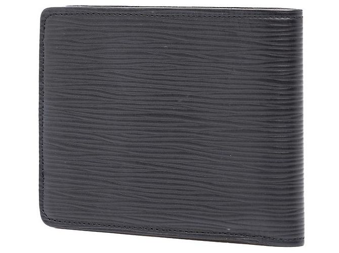 Louis Vuitton Epi Portefeuille Multiple Wallet Negro - vista 2