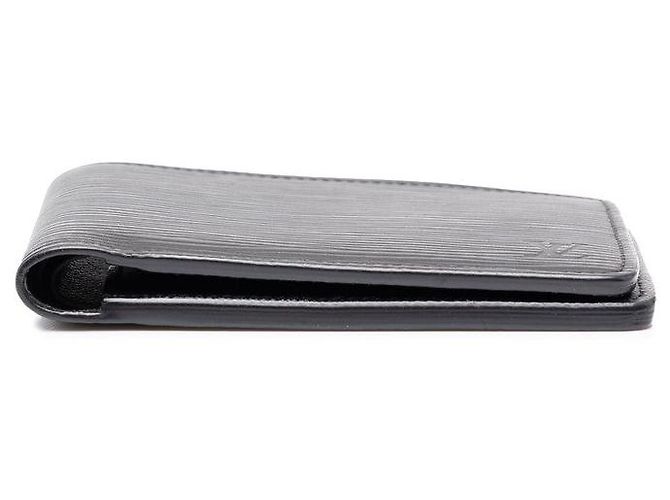 Louis Vuitton Epi Portefeuille Multiple Wallet Negro - vista 3