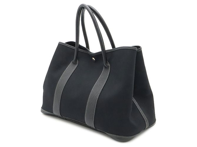 Hermès Hermes Garden Party Tote Bag Schwarz - Ansicht 2
