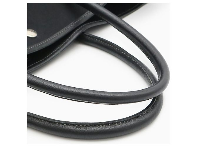 Hermès Hermes Garden Party Tote Bag Schwarz - Ansicht 4