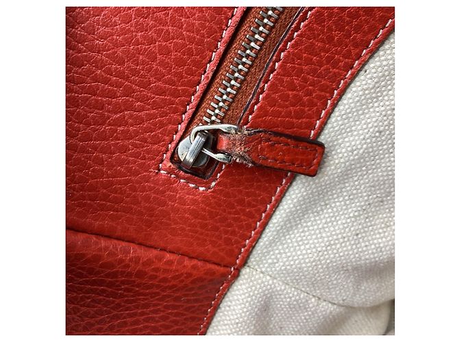 Bolso Tote Gucci Swing en piel roja - vista 10