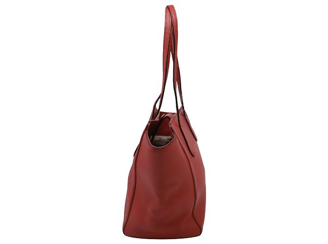 Bolso Tote Gucci Swing en piel roja - vista 3