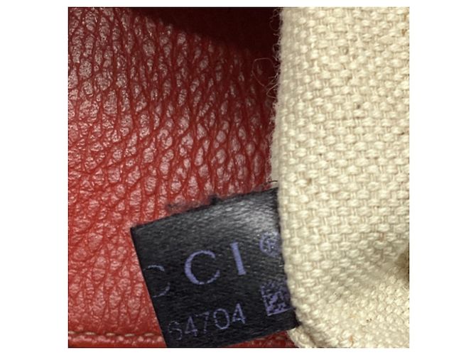 Bolso Tote Gucci Swing en piel roja - vista 8