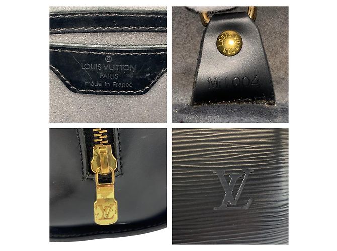 Borsa a tracolla Louis Vuitton Epi Nero - vista 3