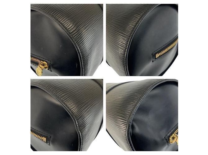 Borsa a tracolla Louis Vuitton Epi Nero - vista 4