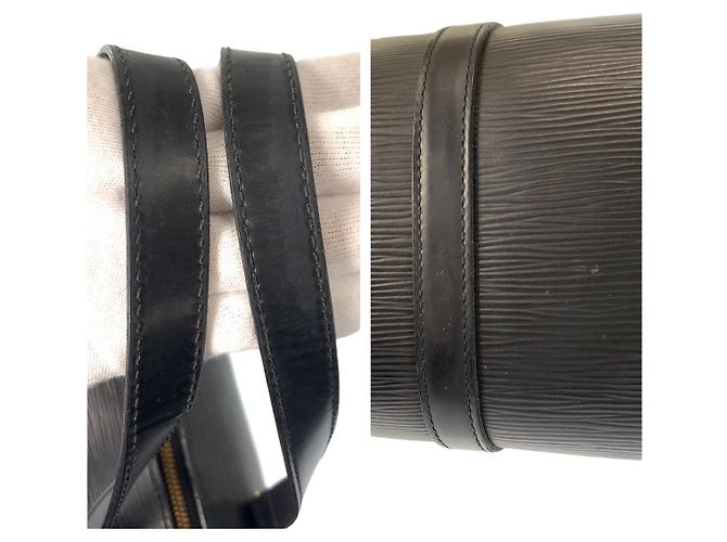 Borsa a tracolla Louis Vuitton Epi Nero - vista 5