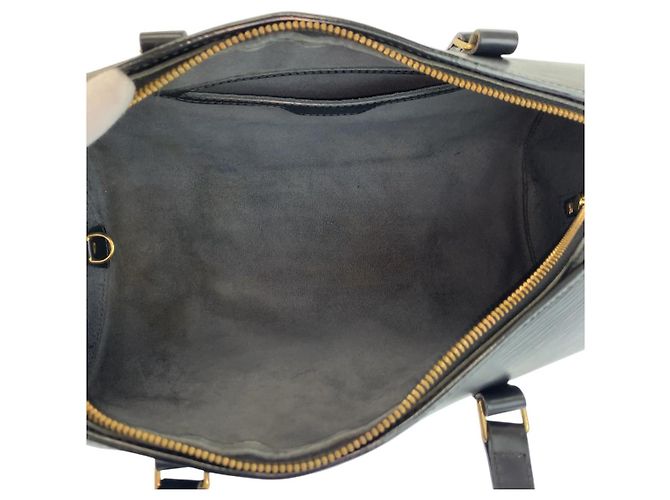Borsa a tracolla Louis Vuitton Epi Nero - vista 9