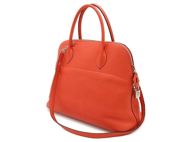 Hermès Bolide 35 Borsa a mano 2-Way Rosso - vista 2