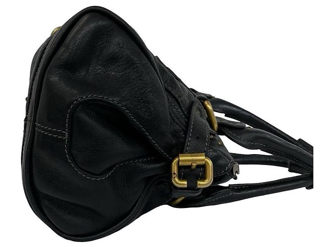 Chloé Chloe Paddington Lederhandtasche Schwarz - Ansicht 6