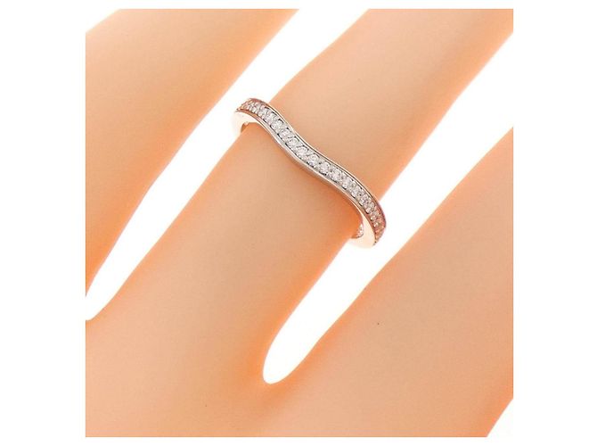 Cartier Ballerine Ring aus Platin Größe 46 - Ansicht 5