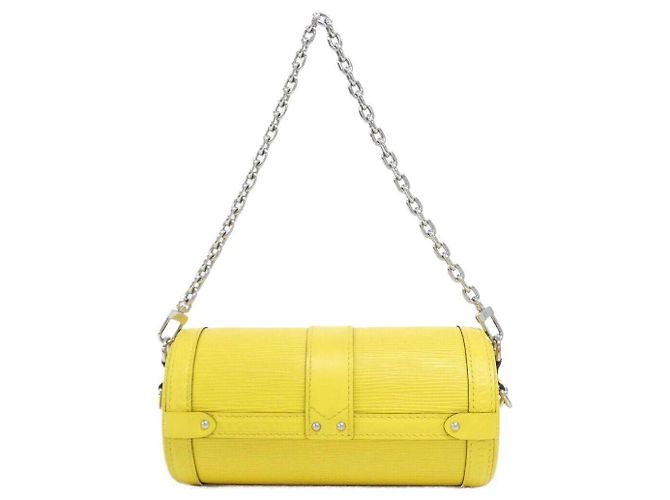Bolsa de Ombro Louis Vuitton Papillon Trunk em Couro Epi - vista 2